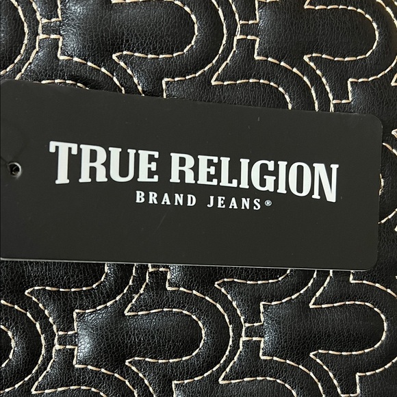 True Religion | Iconic Logo Tote w/ Bag Charms - Picture 3 of 13